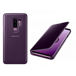 Чехол футляр-книга FAISON для SAMSUNG Galaxy A8 (2018), MIRROR, фиолетовый