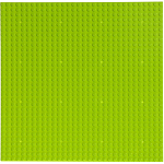 Пластина-основание для конструктора, 25,5 × 25,5 см, цвет светло-зелёный