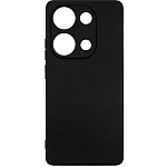 Силиконовый чехол DF для Poco M6 Pro (4G)/Xiaomi Redmi Note 13 Pro (4G) DF poCase-20 (black)