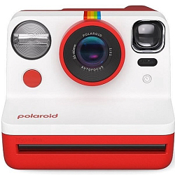 Фотоаппарат Polaroid Now белый-красный