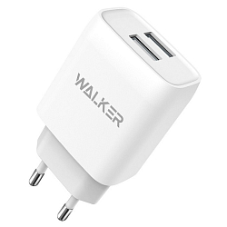 Сетевое ЗУ 2USB 2.1A WALKER WH-31 белое