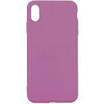 Задняя накладка STR для iPhone XR плотный матовый (серия Colors) (орхидея)
