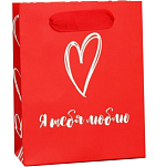 Пакет «Я тебя люблю», S 12×15×5.5 см 9945323