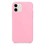 Задняя накладка SILICONE COVER для iPhone 11 розовый