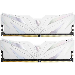 Оперативная память DDR4 16GB (2x8GB) NETAC, 3200MHz, CL16, с радиаторами, белый NTSWD4P32DP-16W