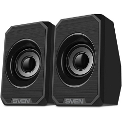 Колонки 2.0 SVEN 180 черные (2*3Вт)