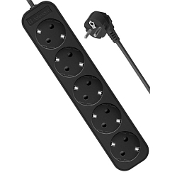 Сетевой удлинитель  5.0м DEFENDER 550 5 розеток с/з