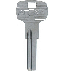 Заготовка ключа APECS AP-1D_APK2R 2 паза (27,4*8,8*2,3) Китай