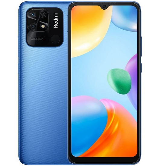 Смартфон Xiaomi Redmi 10C 4/128Gb Синий (RUS)