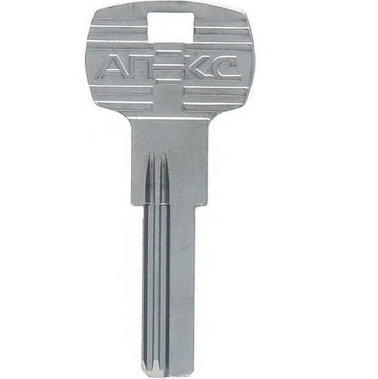 Заготовка ключа APECS AP-1D_APK2R 2 паза (27,4*8,8*2,3) Китай