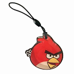 Ключ для домофона "Angry Birds" красный