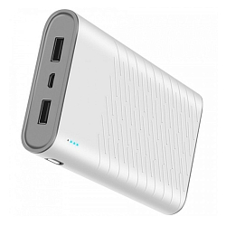 Внешний АКБ HOCO B31A Rege 30000mAh 2 USB 2.1A серый