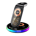 Беспроводное ЗУ Kakusiga KSC-1153 3 в 1 15W 3А черное