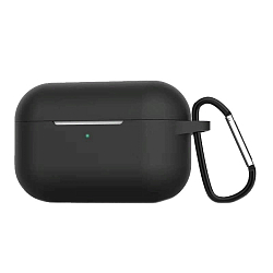 Силиконовый чехол NONAME для Airpods PRO черный