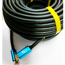 Кабель HDMI <--> HDMI 10м ENERGY POWER 2K*4K(19+1) резиновый, металл. штекер в техпаке