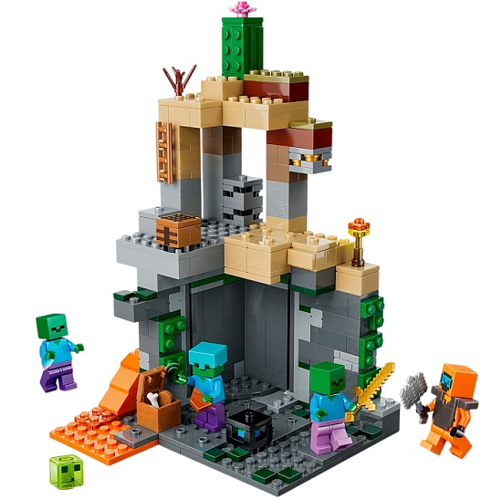 Конструктор LEGO Minecraft 21587 Подземелье зомби