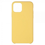 Задняя накладка SILICON CASE для iPhone 12 Pro жёлтый