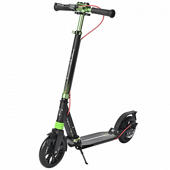 Самокат TECH TEAM City scooter DISK, Green (189032)