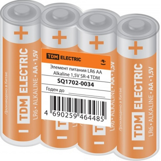 Элемент питания TDM LR06 SR-4 (1/40/480)