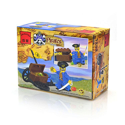 Конструктор ENLIGHTEN BRICK серия ПИРАТЫ "Трофей" (25 дет.)