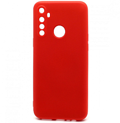 Силиконовый чехол SILICONE CASE NEW ERA для Realme 5/C3 красный
