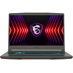 Ноутбук игровой 15.6" MSI Thin 15 B13VE-2650XRU (Intel Core i5-13420H/ 16GB/ SSD 512GB/ RTX 4050-6GB/ DOS) (9S7-16R831-2650), Gray