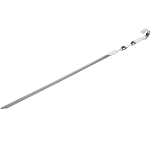 Шампур угловой BOYSCOUT 370х10х0,8 мм из нержавеющей стали /500/50 61371