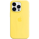 Силиконовый чехол SILICONE CASE для iPhone 13 с MagSafe желтый (с анимацией),