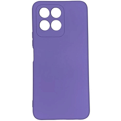 Силиконовый чехол SILICONE CASE NEW ERA для Honor X8 сиреневый