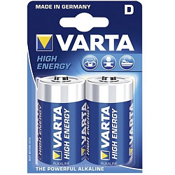 Элемент питания VARTA LR20 BL-2 LONGLIFE POWER (High energy)