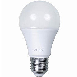 Умная лампочка Умная лампочка MOES Matter WiFi LED Bulb E27 (RGB+CW) 9W (MWB-TDA9-RCW-E27)