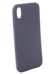 Задняя накладка ZIBELINO Soft Matte для iPhone XR Blue