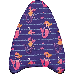 32155 BW, Bestway, Доска для плавания 42х32х3.5см с ткан.покрытием, 3-6 лет, 2 цвета, уп.12