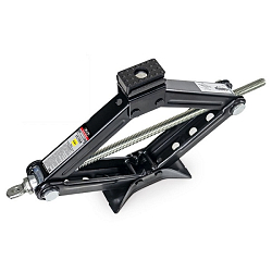 Домкрат ромбический AVS JA-1500R с резиновой опорой + сумка в комплекте, 1,5т.