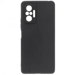 Задняя накладка ZIBELINO Soft Matte для Xiaomi Redmi Note 10 Pro 4G (черный) защита камеры