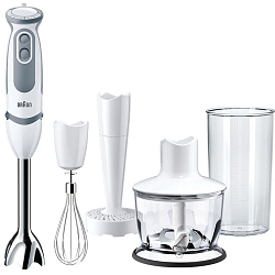 Блендер BRAUN MQ5237 серый/белый
