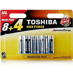 Элемент питания TOSHIBA LR03 BL-12 12/card (12/72)