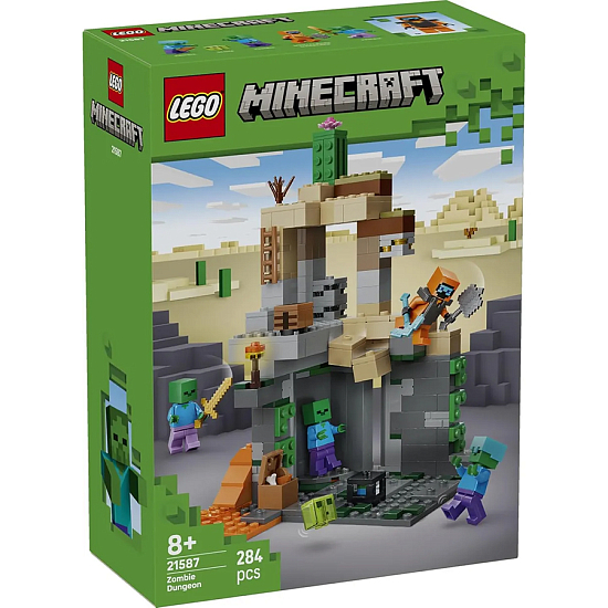 Конструктор LEGO Minecraft 21587 Подземелье зомби