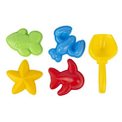 Песочный набор 5 пр. (европодвес) У464