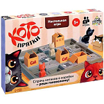 Настольная игра для детей на логику «Котопрятки», головоломка, 1 игрок, 5+