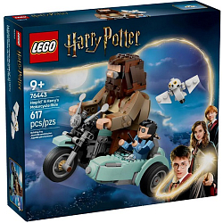 Конструктор LEGO HARRY POTTER 76443 Поездка Хагрида и Гарри на мотоцикле