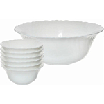 Набор салатников 7 пр. без деколи: 12,5 см 6 шт., 20 см 1 шт. арт.OW-7A5