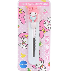 Нож канцелярский "My Melody" ширина лезвия 9 мм УТМ01441370