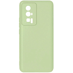 Силиконовый чехол DF для Xiaomi Poco F5 Pro DF poCase-15 (light green)