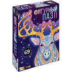 Фигурный пазл «Волшебный олень», 69 деталей