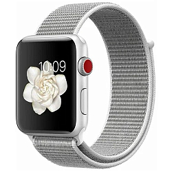 Нейлоновый ремешок  NONAME для Apple Watch 42mm серый