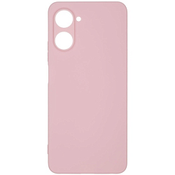 Задняя накладка ZIBELINO Soft Matte для Realme 10 Pro 5G (пыльно-розовый) с микрофиброй