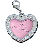 Адресник под записку "Сердечко", 3 х 3 см