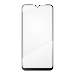 Противоударное стекло NONAME для XIAOMI Redmi 9A, OG, Anti-Shock, черное, полный клей, в техпаке