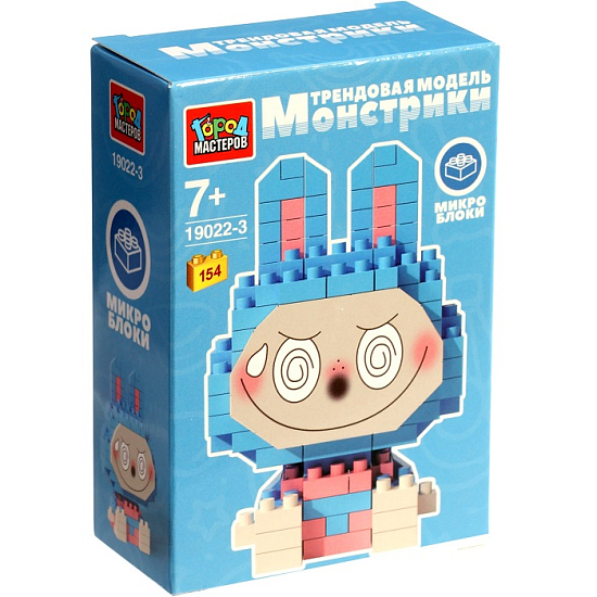 Конструктор 3D «Монстрики», 154 детали 10957036